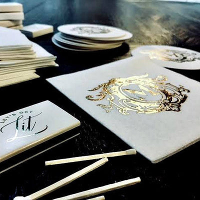 Monogrammed Wedding Napkins #1496