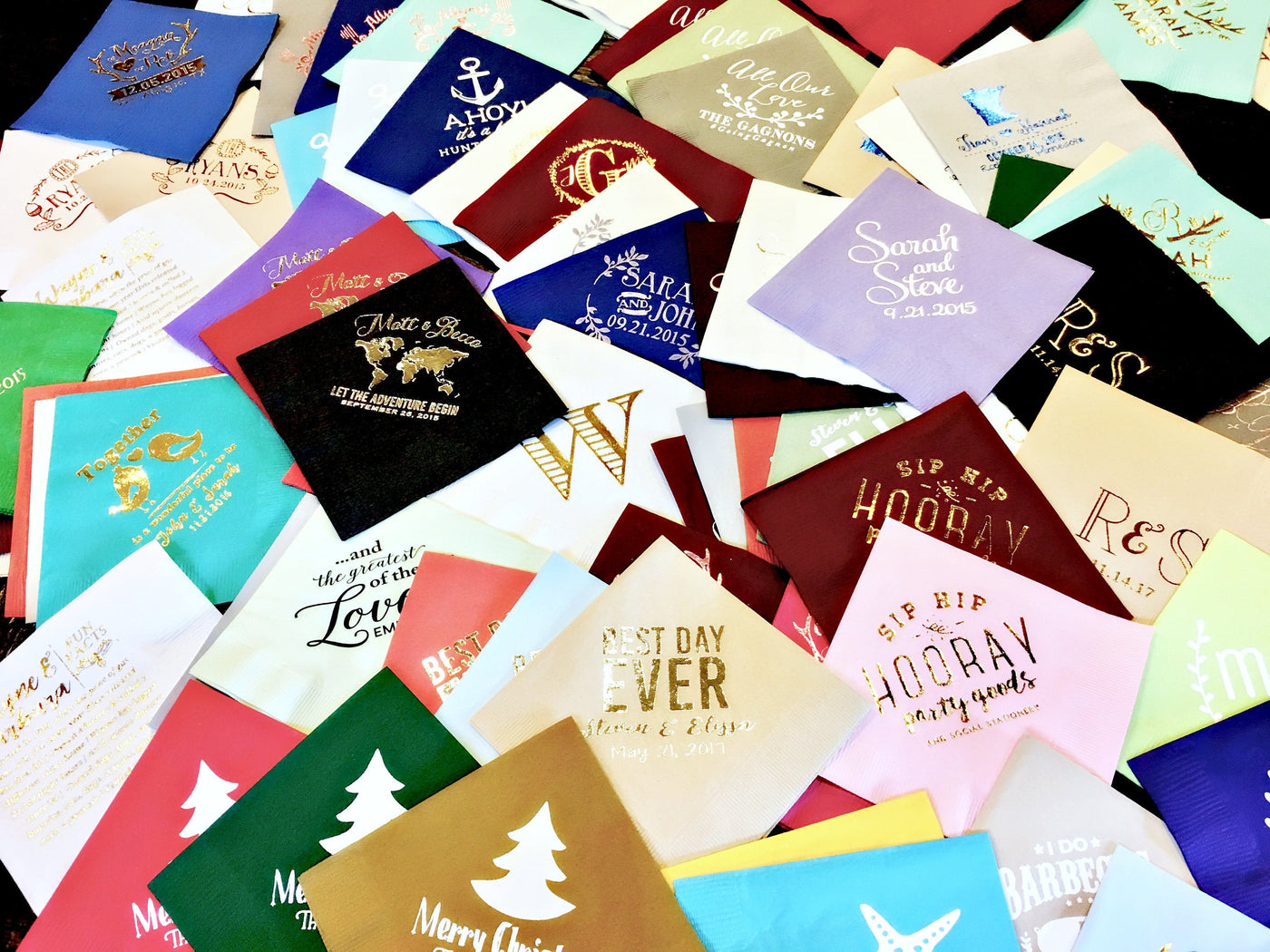 Best Day Ever Beverage Napkins #1121