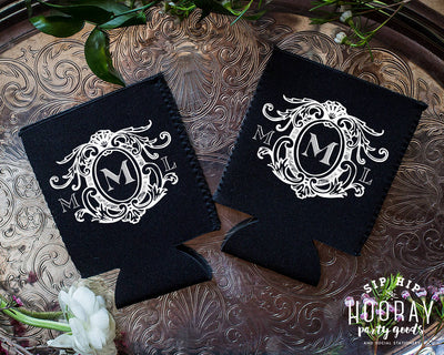 Custom Monogrammed Neoprene Can Coolers #1830