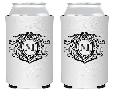 Custom Monogrammed Neoprene Can Coolers #1830