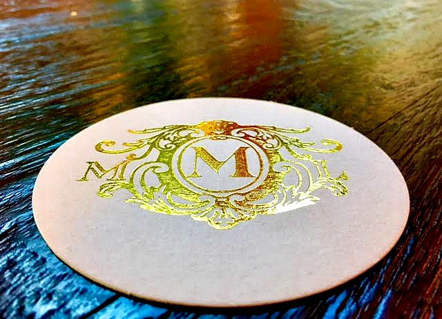 Personalized Custom Foil Drink Coasters #1869