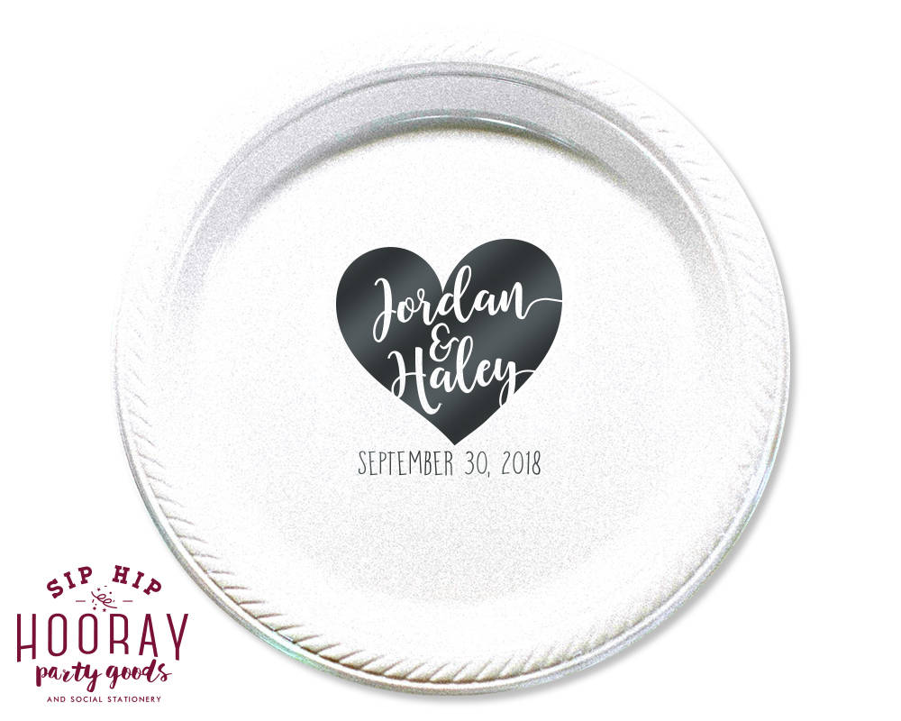 Pizza and Beer Party Cake Plates #1844