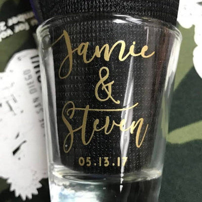 Wedding Reception Shot Glasses #1857