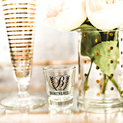 Wedding Reception Shot Glasses #1857