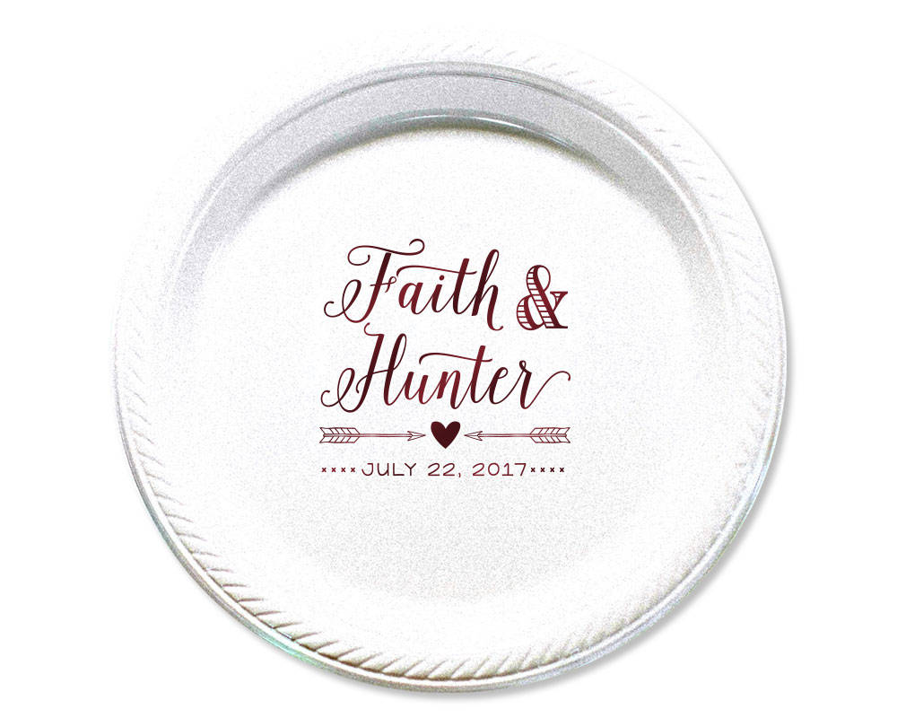 Personalized Party Plates #1805