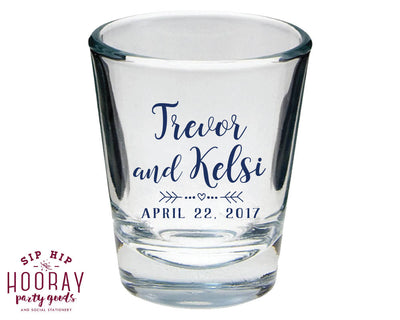 Wedding Reception Shot Glasses #1857