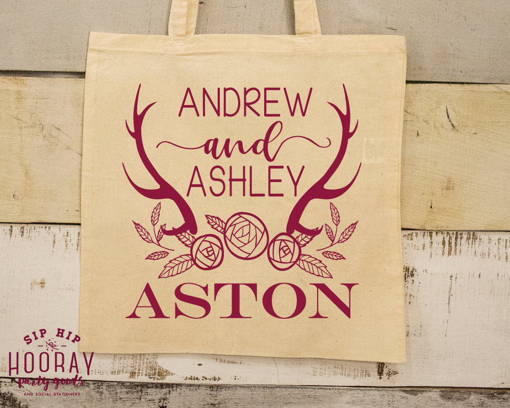 Country Wedding Tote Bag 1861