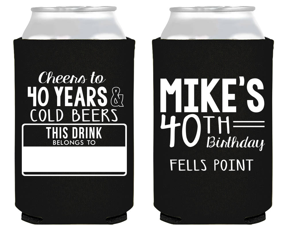 This Drink Belongs To Birthday Neoprene Can Coolers #1866