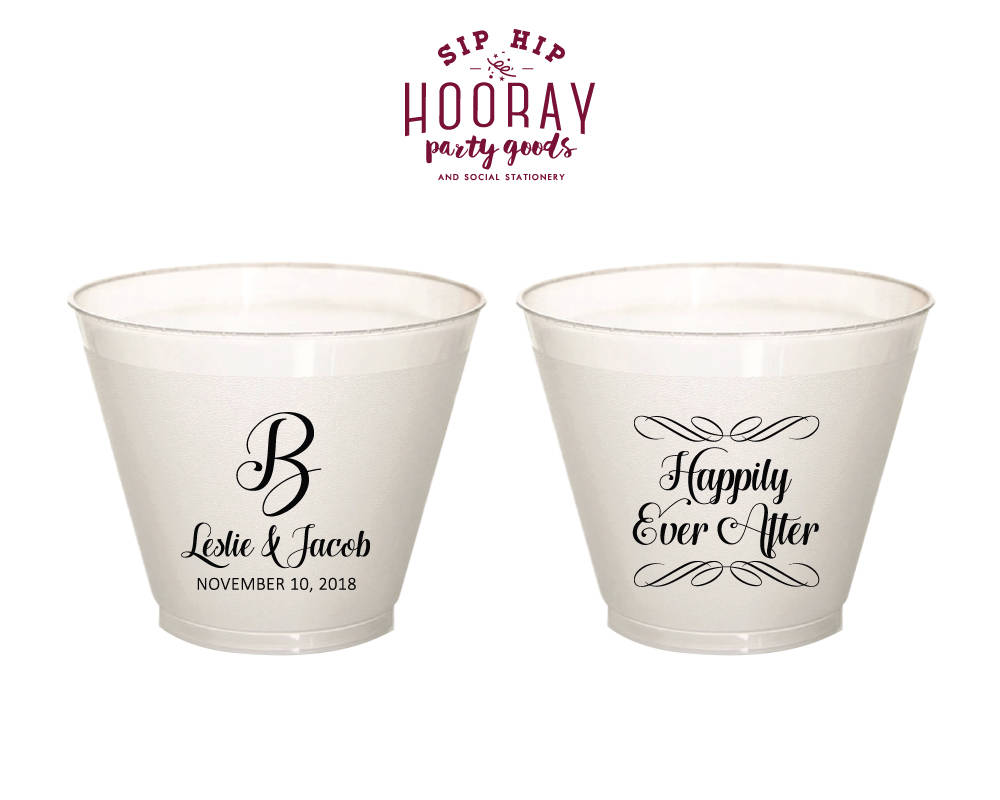 Happily Ever After 9oz Wine Cups #1814
