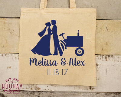 Country Wedding Tote Bags #1876