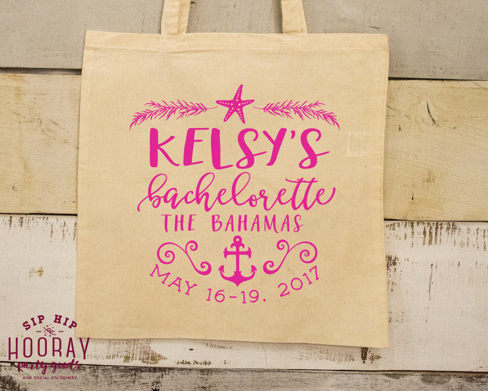 Beach Bag Bachelorette Tote Welcome Bag 1880