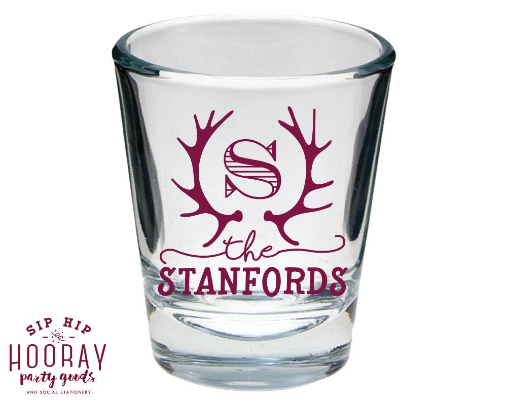 North Carolina Wedding Shot Glasses #1885