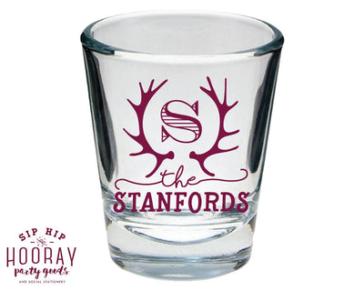 North Carolina Wedding Shot Glasses #1885