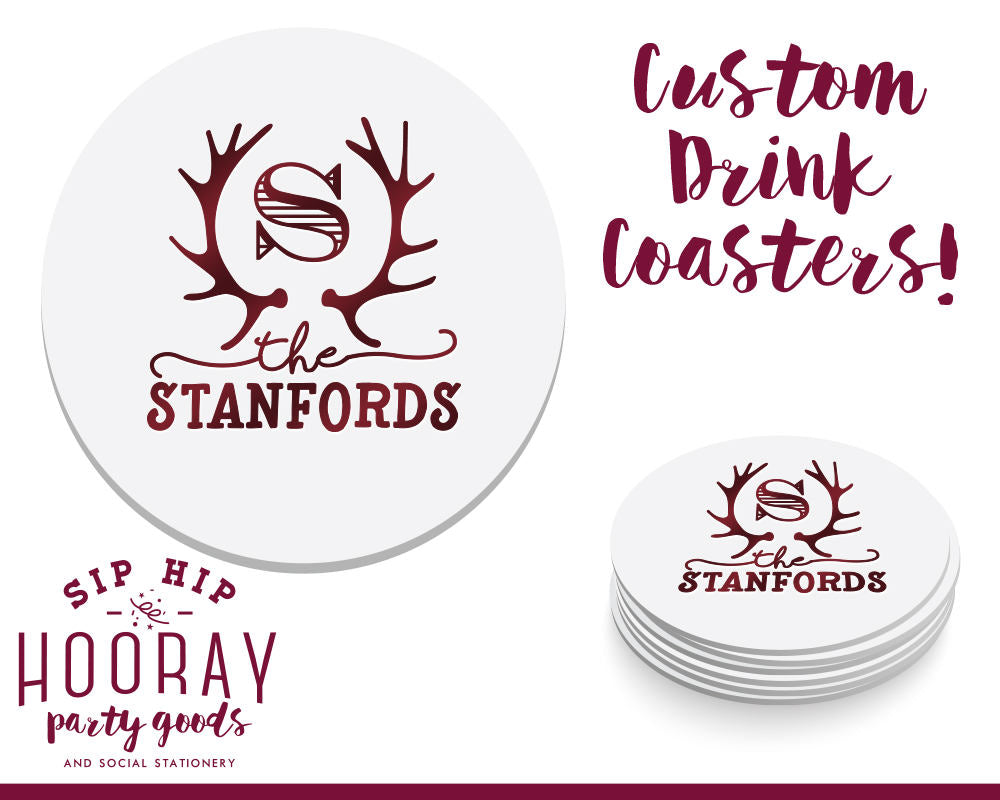 State Wedding Coasters #1885