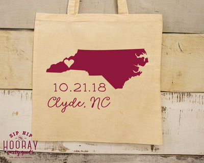 Monogrammed Antler Tote Bags #1885