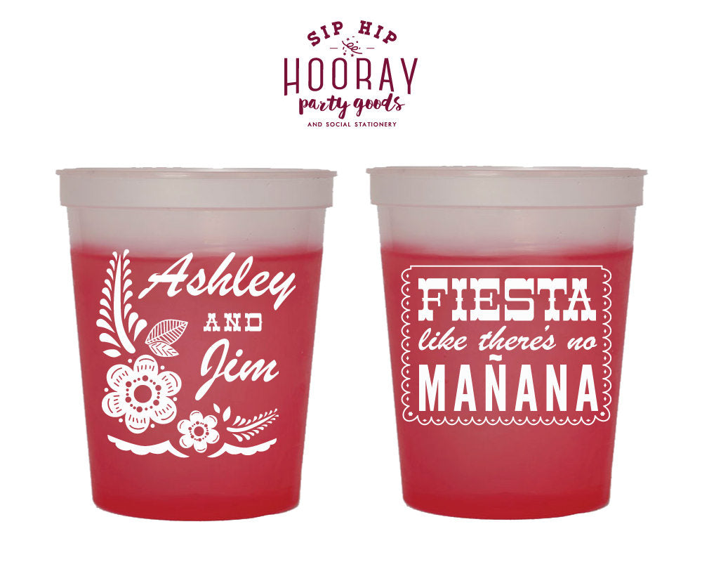 Fiesta Like There's No Manana | Floral-Theme Mood Cup #1825