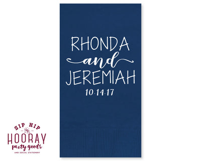 Personalized Event Guest Towels #1893