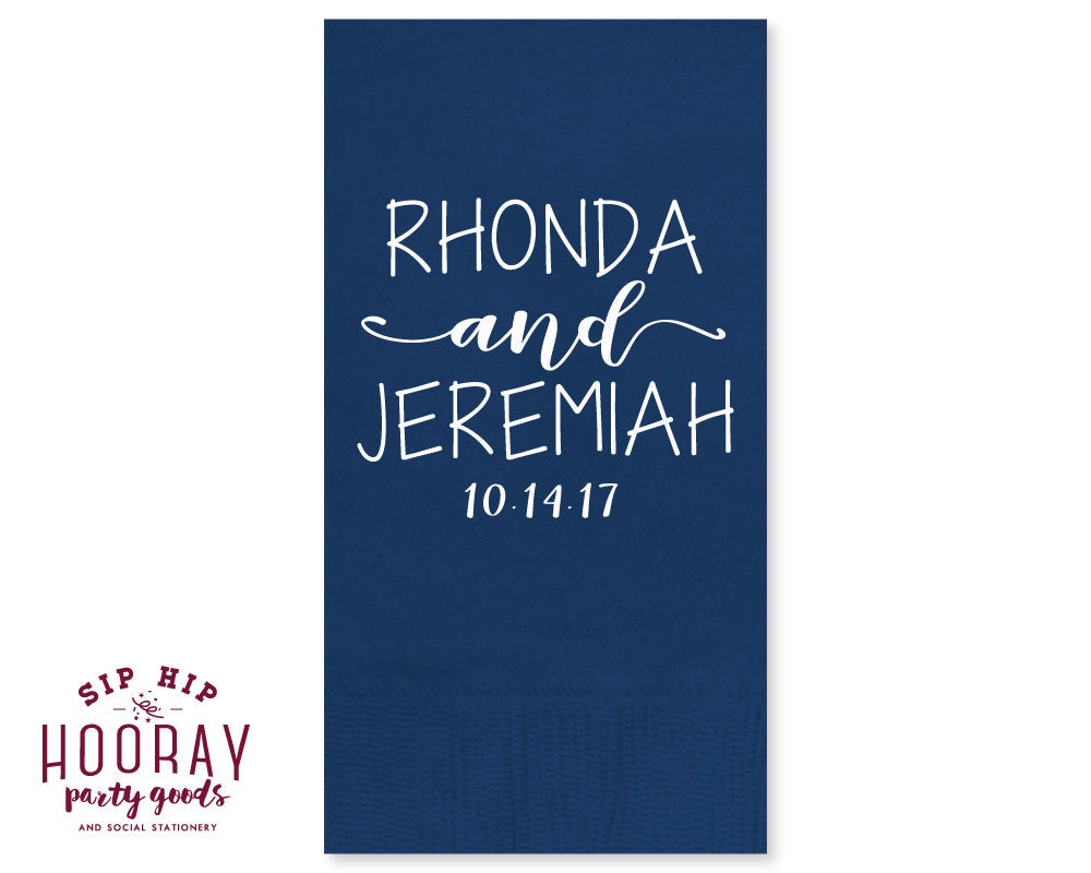 Sip Sip Hooray Guest Towels #1893