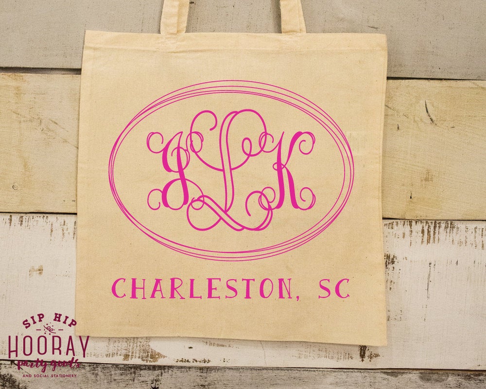 Bridesmaid Gift Wedding Tote Bag 1894