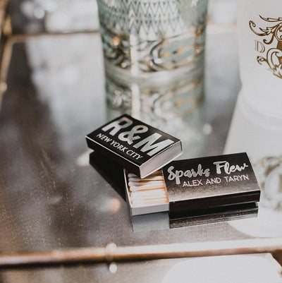 The Perfect Match Wedding Matchboxes #1420