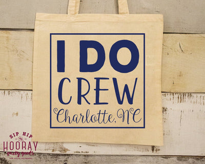 Bachelorette Tote I Do Crew Welcome Bag 1897
