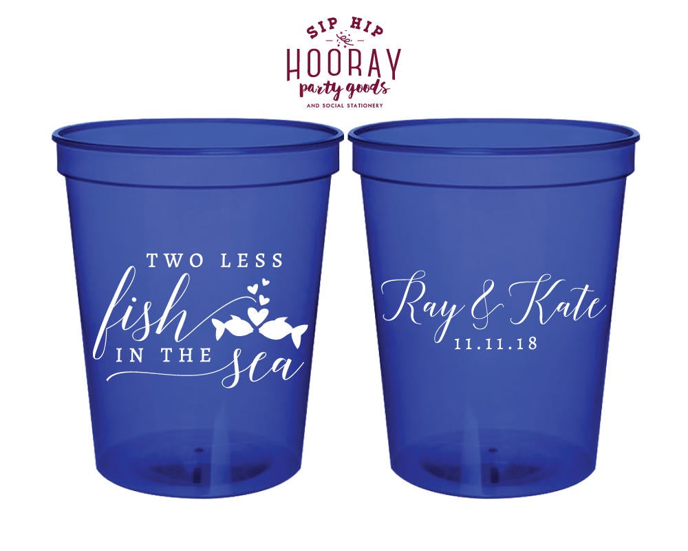 Two Less Fish Stadium Cups #1833