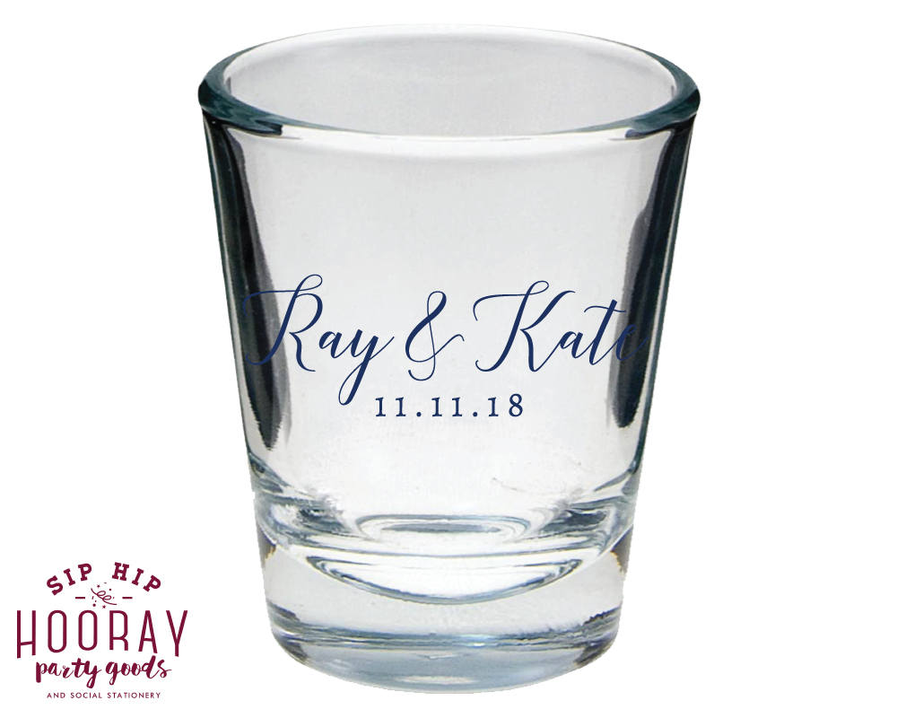 Two Less Fish in the Sea Custom Shot Glasses #1833