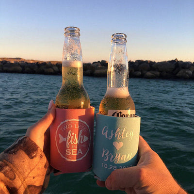 Two Less Fish Can Coolers #1257