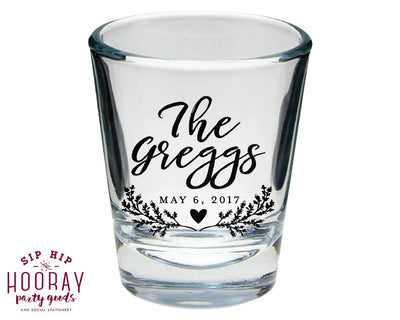 Custom St Louis Wedding Shot Glasses #1848