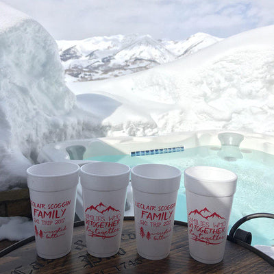 Bride's Tribe Bachelorette Foam Cups #1855