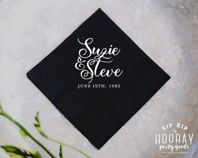 Custom Bar Beverage Napkins #1860