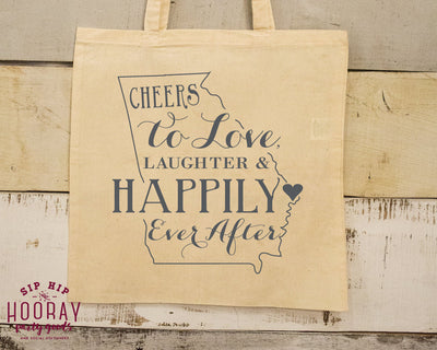 Custom Wedding Welcome Tote Bag 1888