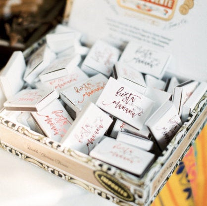 The Perfect Match Wedding Matchboxes #1420