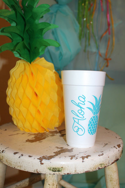 Cheers to 30 Years Birthday Foam Cups #1895