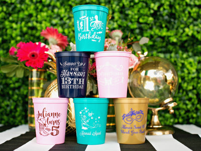 Birthday Party Stadium Cups