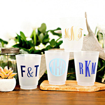 Birthday Party Favor Frosted Cups