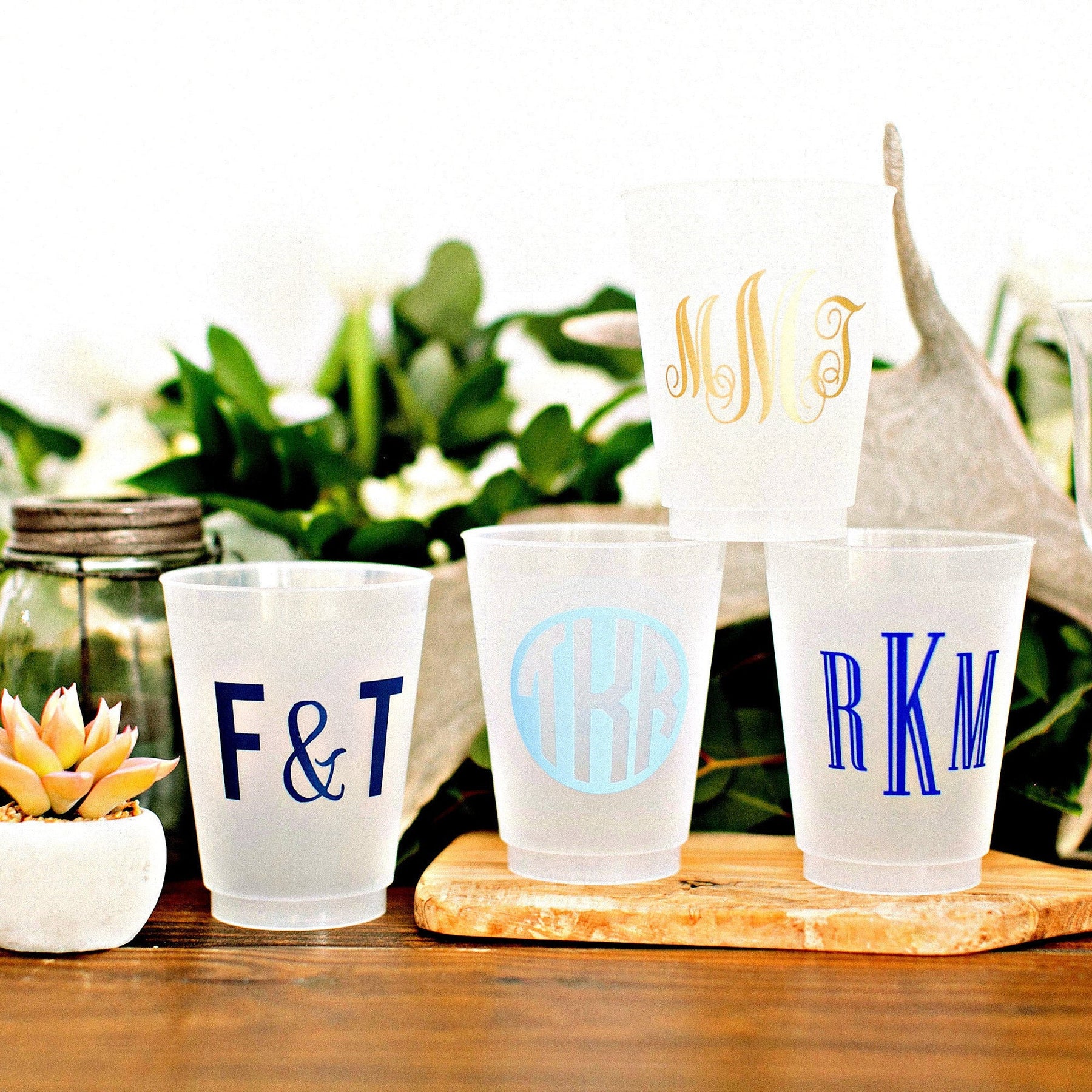 I Tried Frosted Party Cups - Red/Green – Bless Your Heart Boutique