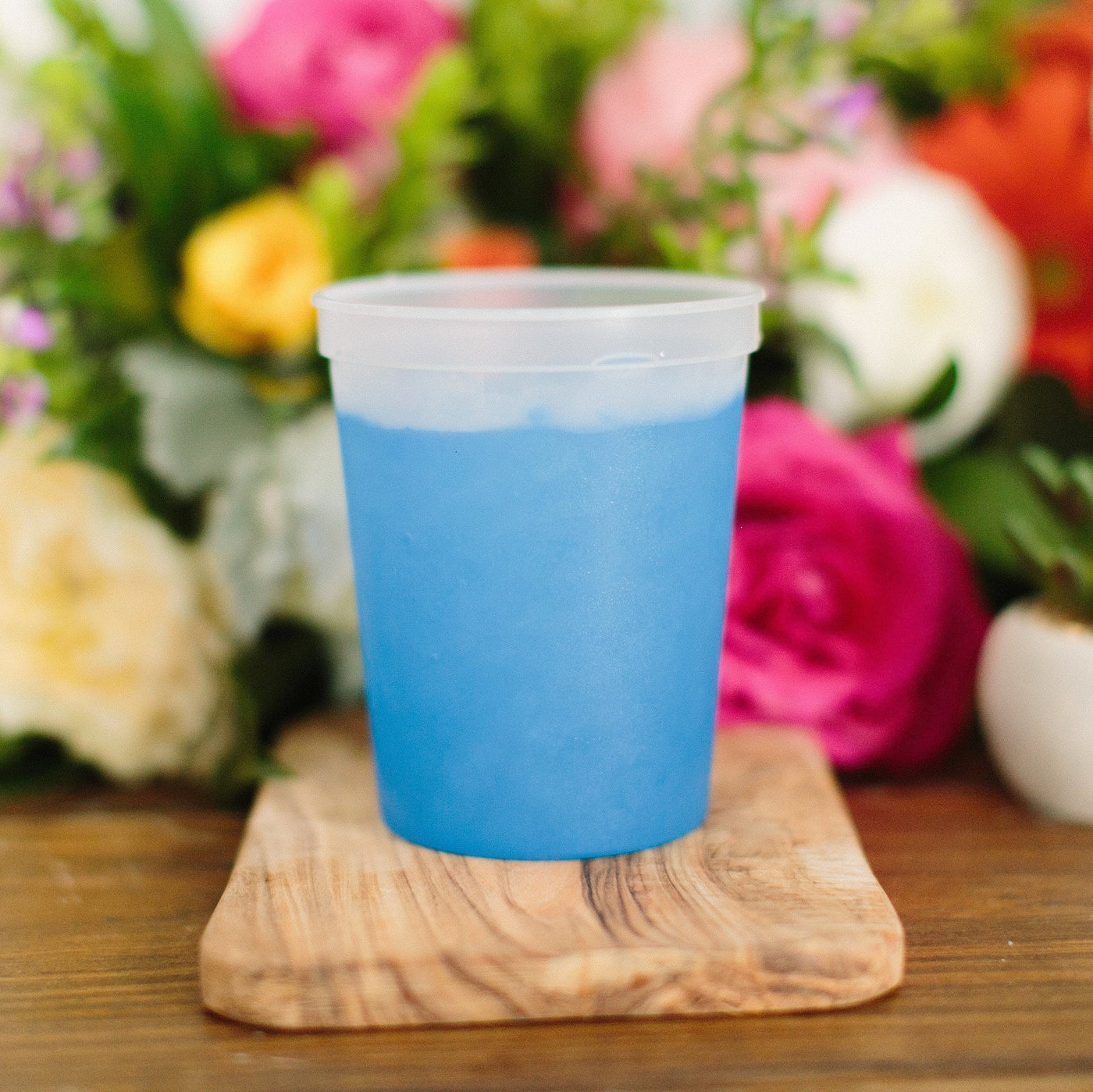 Hipster Wedding Color Changing Cups