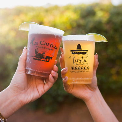 Printed Personalized Frosted Cups #1699