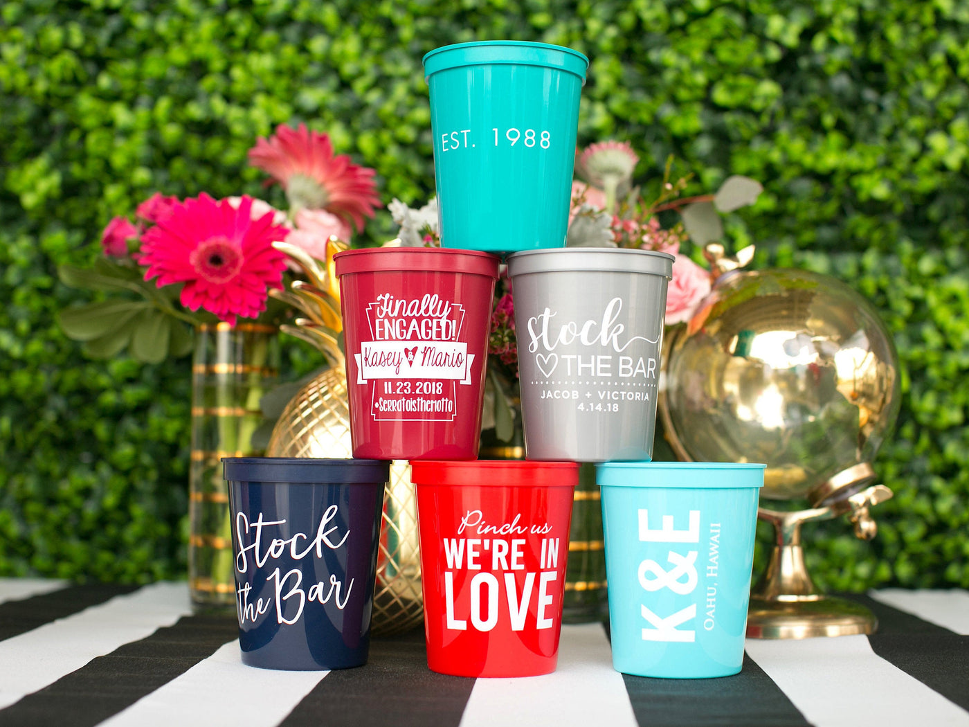Birthday Party Stadium Cups
