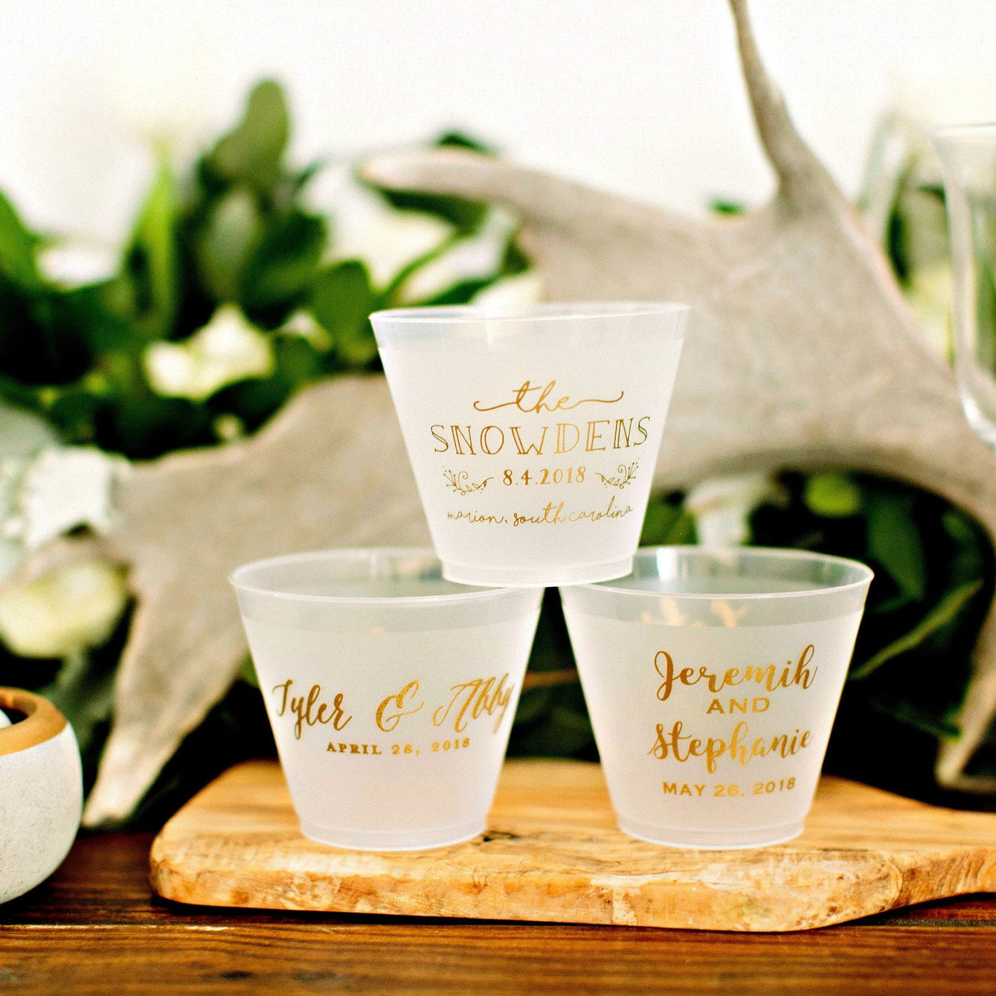 Custom Wine Cups 9oz Frosted Cups