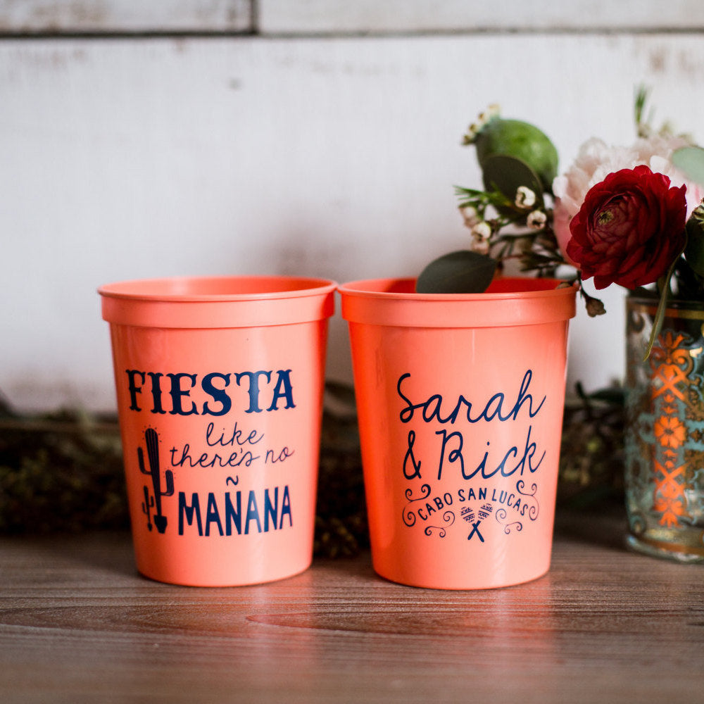 Final Fiesta Bachelorette Stadium Cups