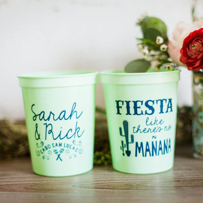 Final Fiesta Bachelorette Stadium Cups