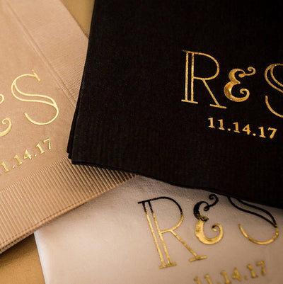 Custom Pet Wedding Napkins