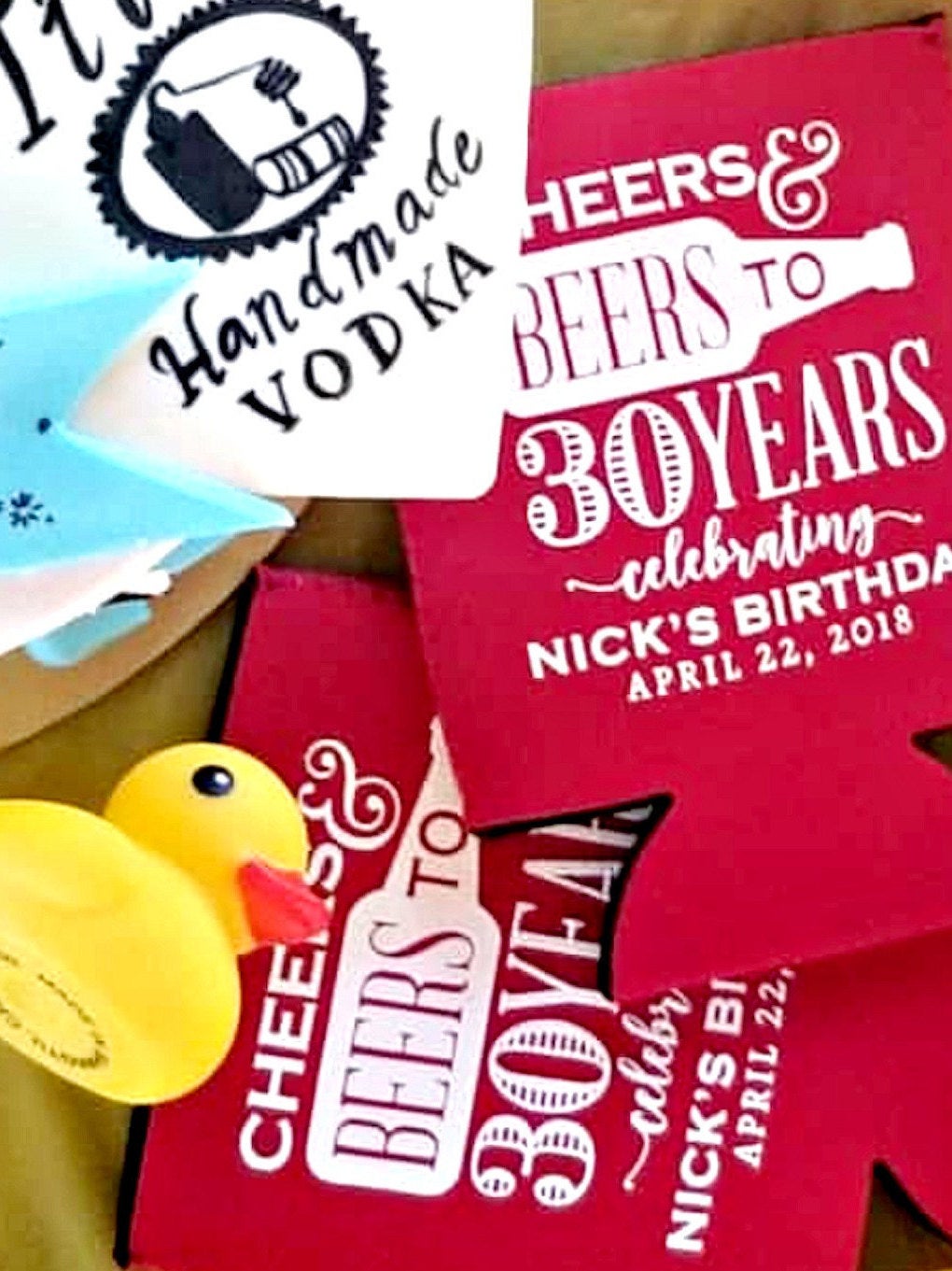 Cheers and Beers to 60 Years Birthday Party Can Coolers  #1895