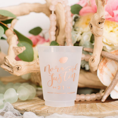 Before the Veil Bachelorette Party Frosted Cups