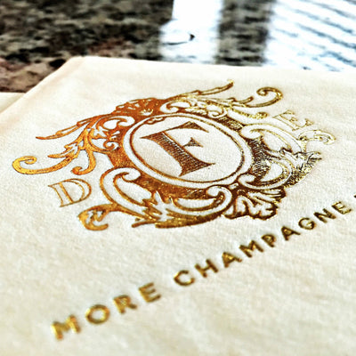 Custom Monogrammed Wedding Napkins #1496