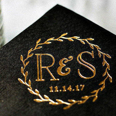 Custom Pet Wedding Napkins