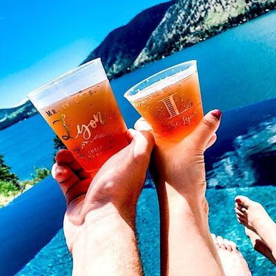 Life is Better at the Lake Frosted Cups #1935