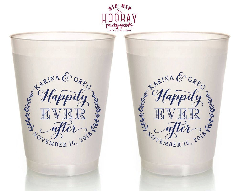 Happily Ever After Frosted Cups #1934